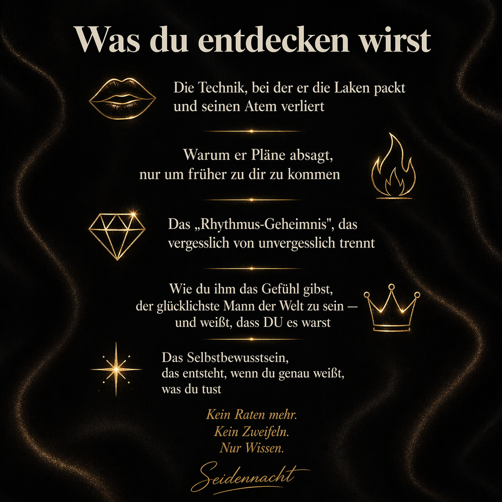 Unvergesslich – Der komplette Oral-Guide